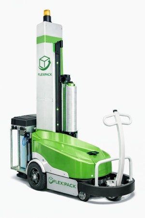 Flexipack FPR-3000 robot pallevikler | mobil strekkfilmmaskin