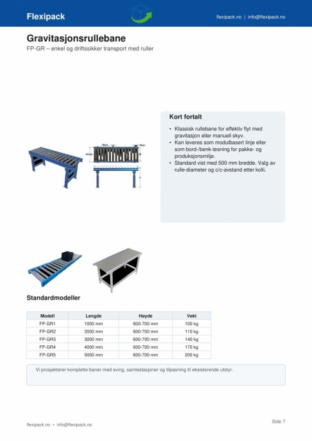 Moduler fra Flexipack som gir bedre kontroll, ergonomi og sikker flyt på rullebanen.