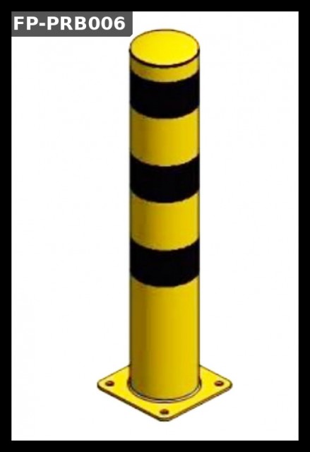 Solid pullert med større diameter for tydelig avgrensning og robust beskyttelse.